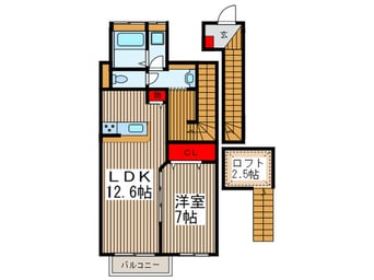 間取図 フローリッシュ