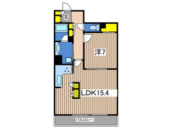 間取図 BELISTAタワー東戸塚（2108）