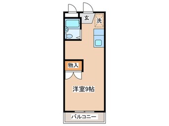 間取図 ビューハイツ台の山　東棟