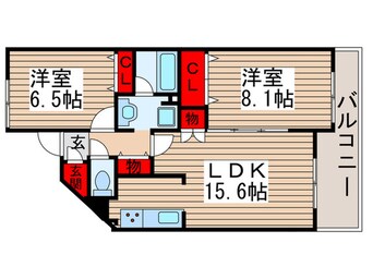 間取図 ヴィラモラージュ