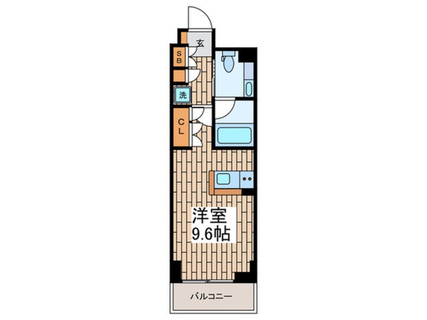 間取図 ベルファース大森山王