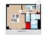アンプル－ルフェ－ル川口Ⅱ 1Kの間取り