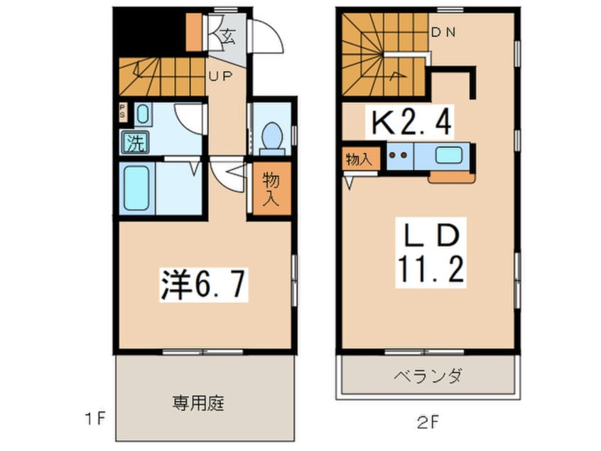 間取図 ルミエール鎌倉