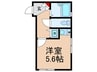 ティエドゥ－ル池袋本町 1Rの間取り