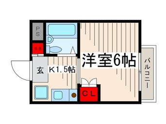 間取図 コーポフルカワ