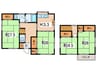 社家2丁目戸建 4Kの間取り
