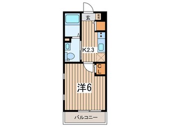 間取図 パルトネール中希望が丘Ⅰ