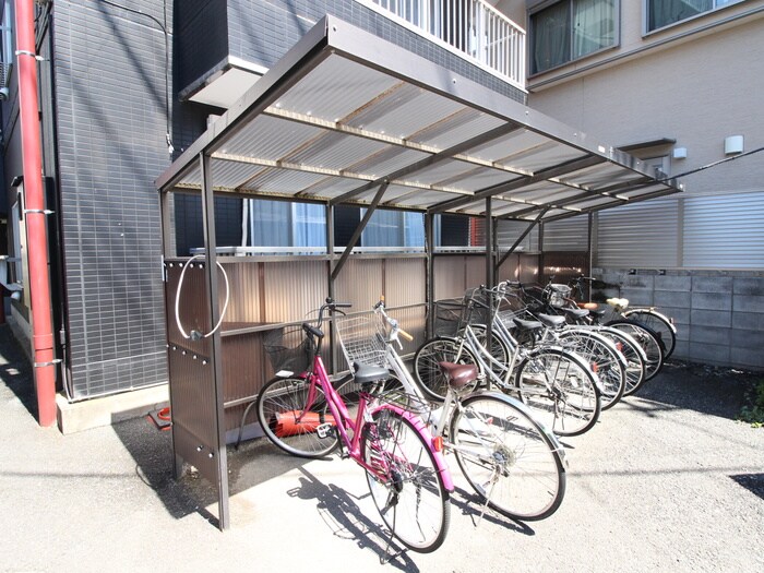 駐輪場 平野マンション