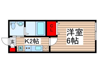 間取図 ハイツ凪