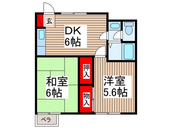 間取り図 メゾン福嶋