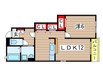 間取図 アウリイ　ハレ
