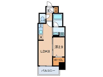 間取図 ウエリスアーバン大塚