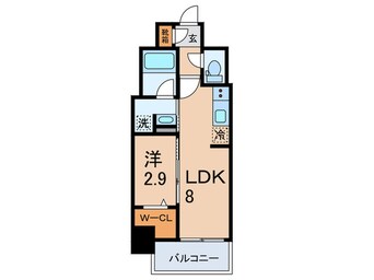 間取図 ウエリスアーバン大塚