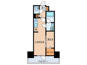 間取図 ウエリスアーバン大塚