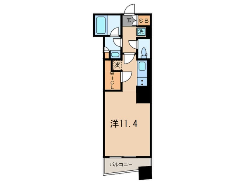 間取図 プライムメゾン大塚