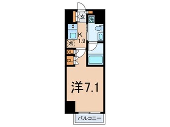 間取図 プライムメゾン大塚