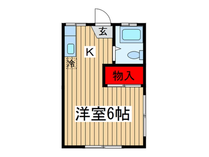 間取図 南コ－ポ