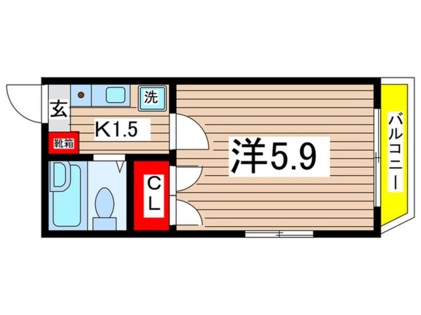 間取図 ハーモニー三田