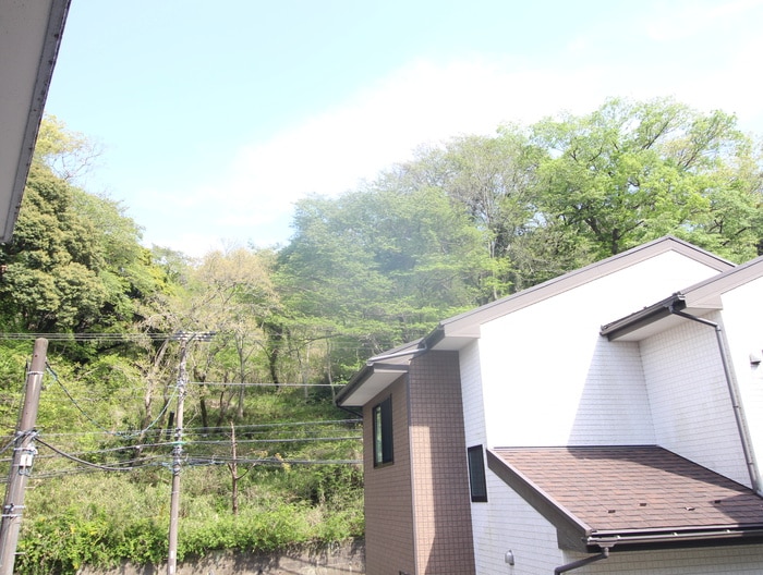 室内からの展望 大久保テラス