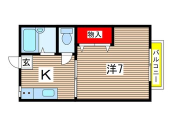 間取図 カ－サメント・ピノ