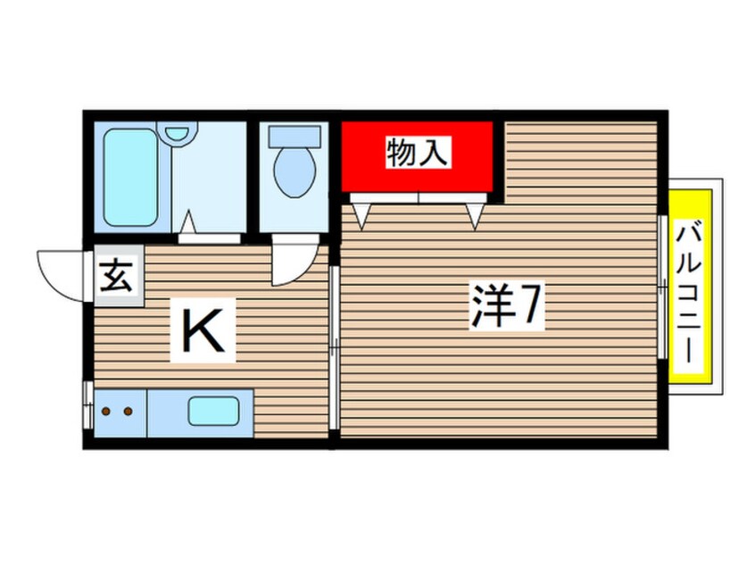 間取図 カ－サメント・ピノ