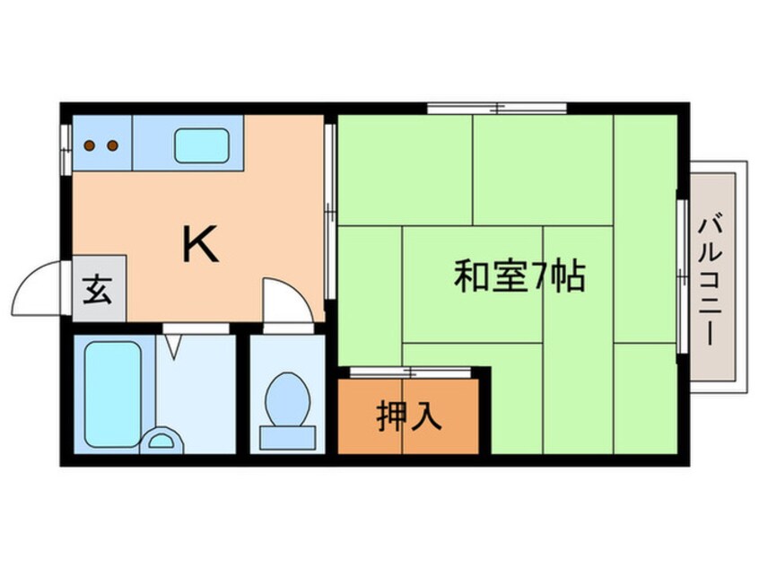 間取図 カ－サメント・ピノ