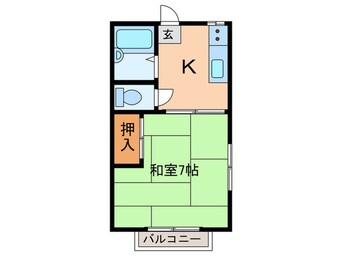 間取図 カ－サメント・ピノ