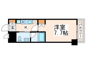 間取図 レジディア新宿イースト