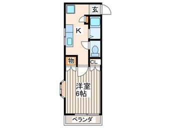 間取図 豊島園フラワ－ハイツⅠ