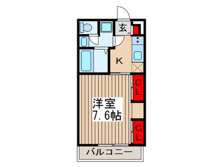 間取図 リブリ・Comfort　龍馬Ⅱ