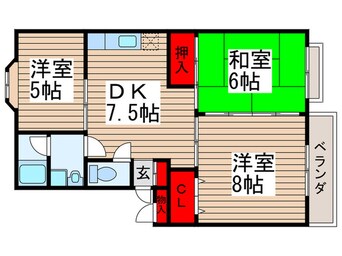 間取図 コ―ポ石村