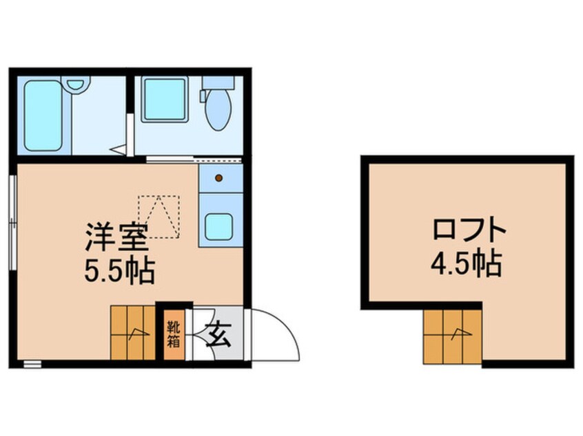 間取図 サンフォーチュン