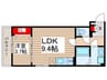 仮)ふじみ野市南台新築AP 1LDKの間取り