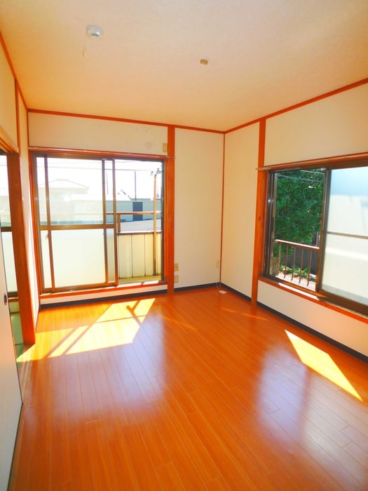 室内からの展望 トモエハイツ