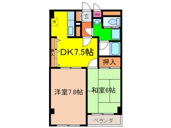 間取図 メゾ－ネジュンビッグ