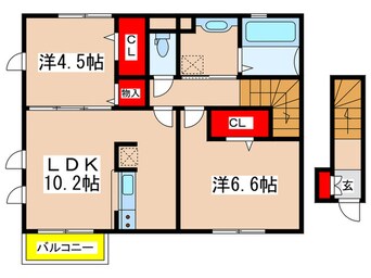 間取図 シェール