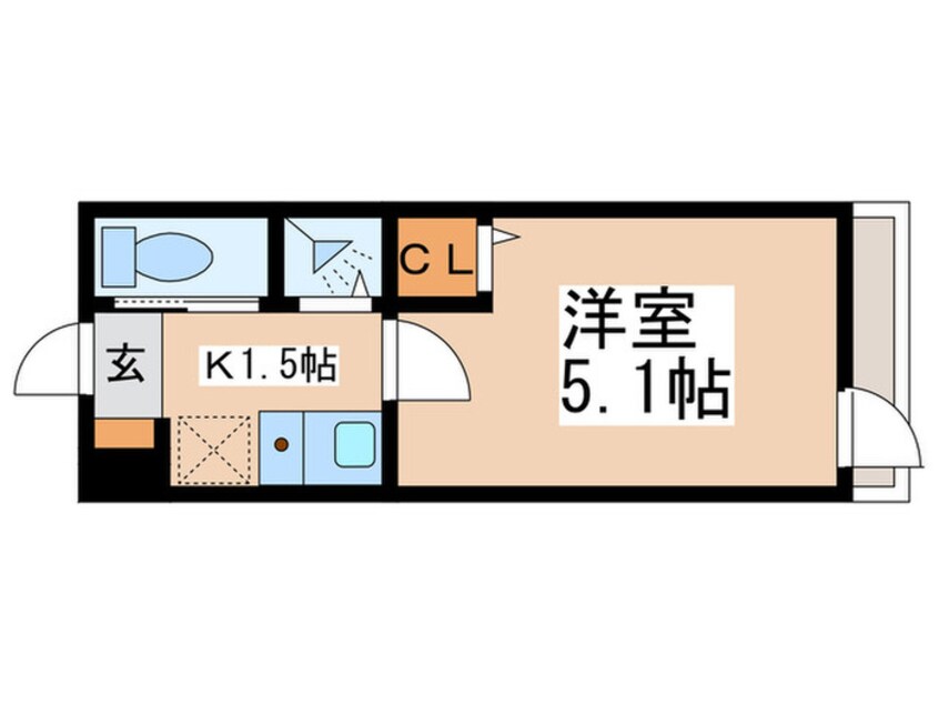 間取図 レジーナ立石