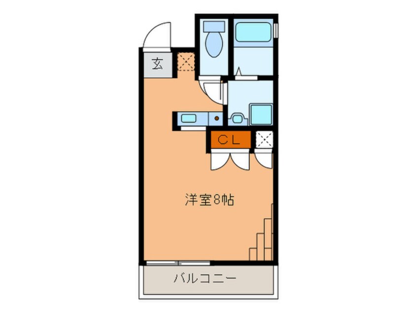 間取図 アンリシェール橋本Ｂ