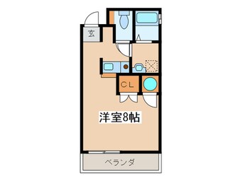 間取図 アンリシェール橋本Ｂ