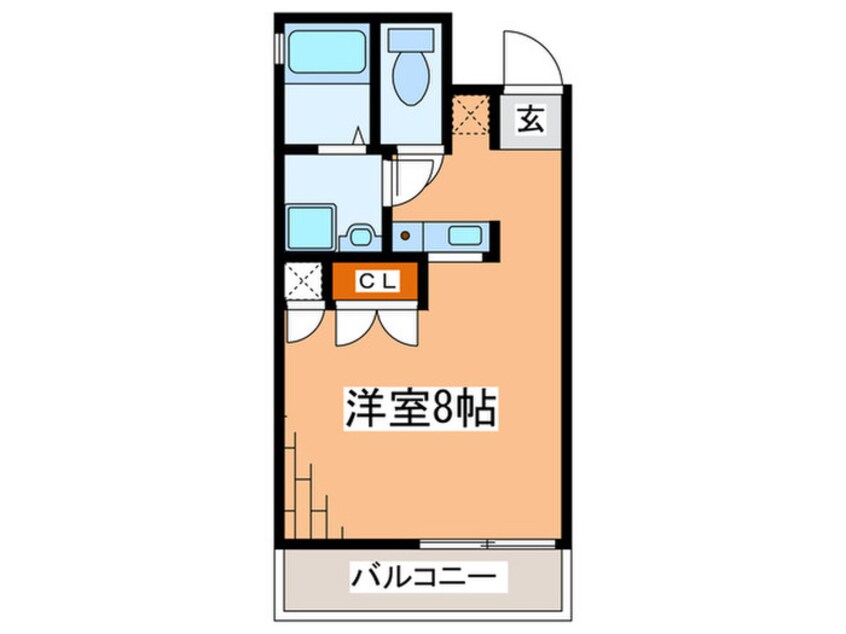 間取図 アンリシェール橋本Ｂ