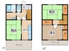 城山ハイツ 3Kの間取り