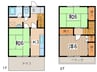 城山ハイツ 3Kの間取り
