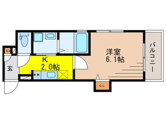 間取図 NOBLE KOTAKE MUKAIHARA