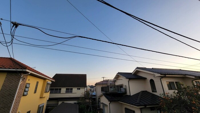 室内からの展望 第二松園荘