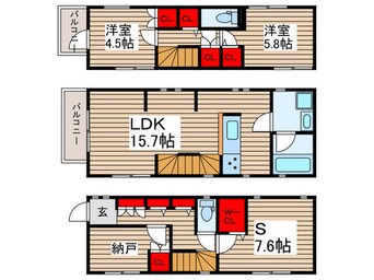 間取図 Kolet葛飾鎌倉#20