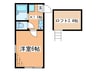 エスケ－ハイツ淵野辺 1Kの間取り