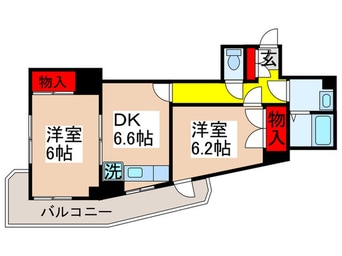 間取図 ハイリッジタワーズ