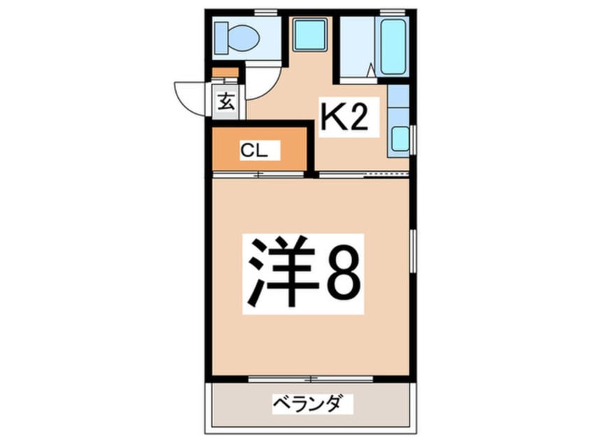 間取図 ハイム帰帆