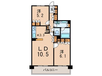 間取図 プレミアグランデ馬込