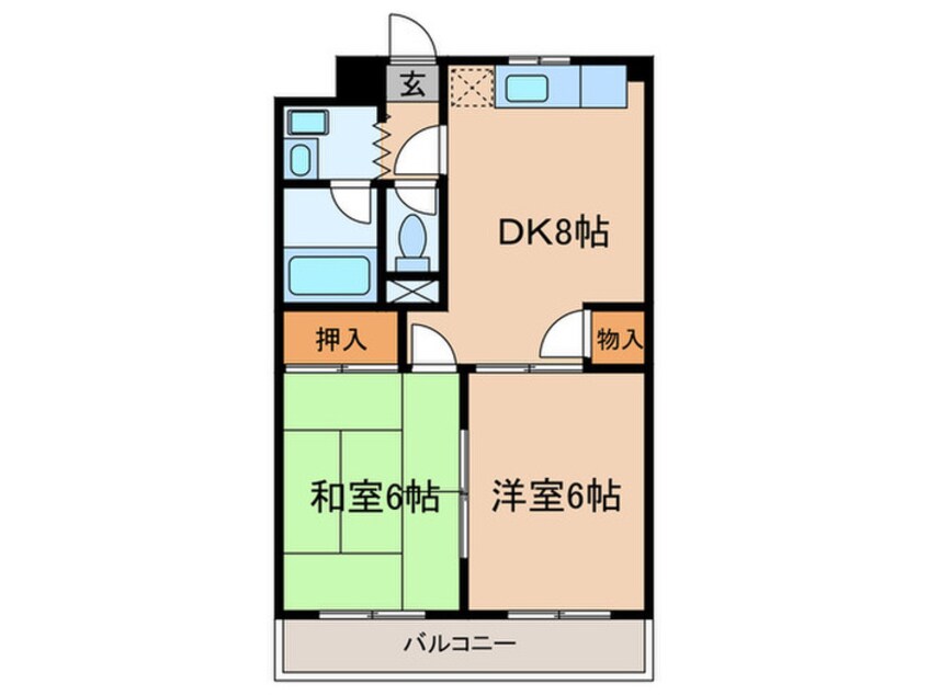 間取図 サンテラス司